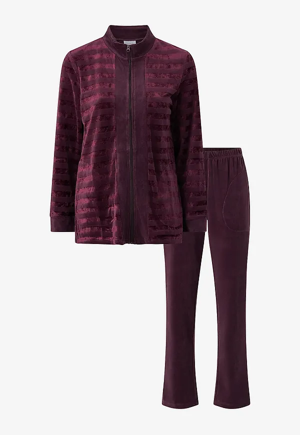 Damella - Set Velour Suit - Lila