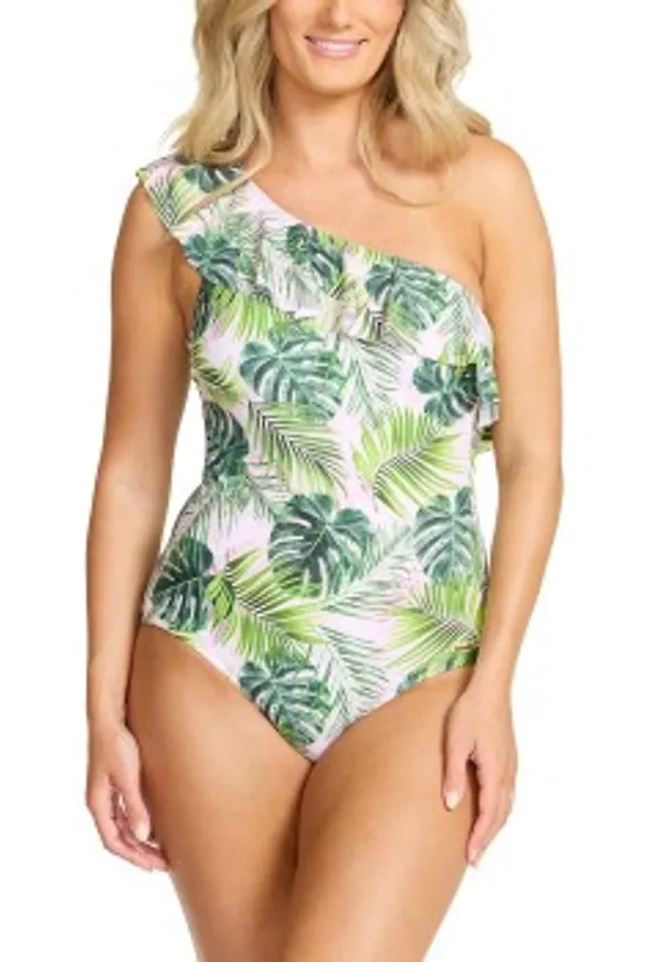 Damella Teresa Padded Swimsuit Ljusrosa 36 Dam