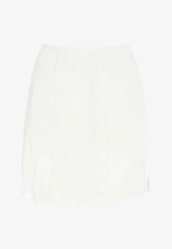 Damella - Underkjol Waist Slip - Vit