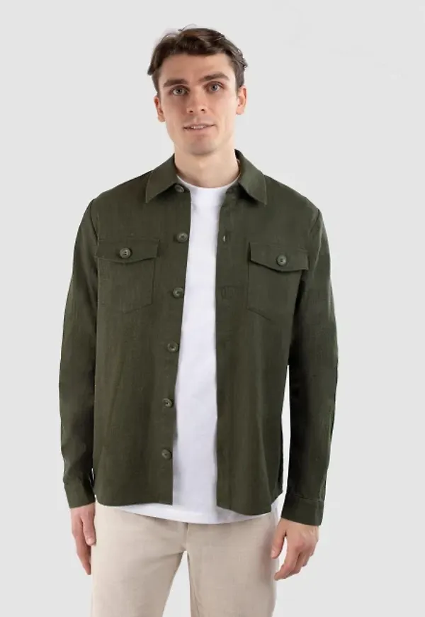 Dani Linen Overshirt