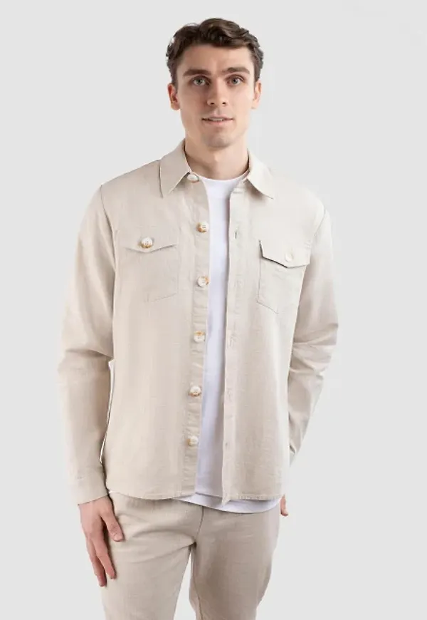 Dani Linen Overshirt