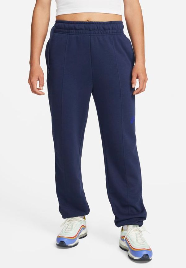 Dansbyxor i fleece med ledig passform Nike Sportswear för kvinnor - Blå