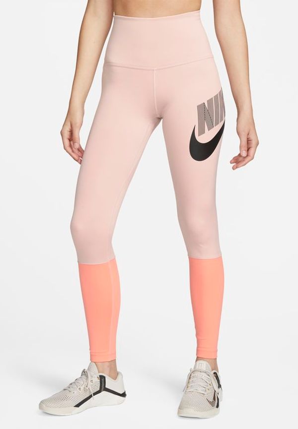 Dansleggings Nike Dri-FIT One med hög midja för kvinnor - Rosa