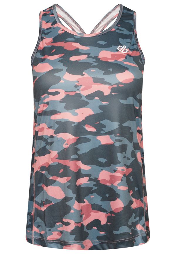 Dare 2b Womens/ladies Ardency Ii Camo Recycled Vest, Träningslinne i storlek UK 18 och färg Rosa