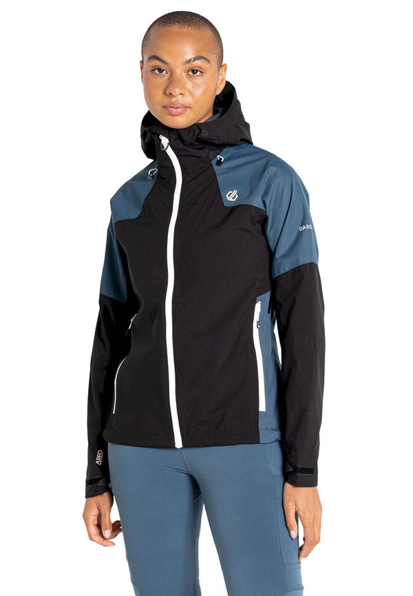 Dare 2b Womens/ladies Checkpoint Iii Recycled Waterproof Jacket, Funktionsjackor i storlek UK 16 och färg Grå