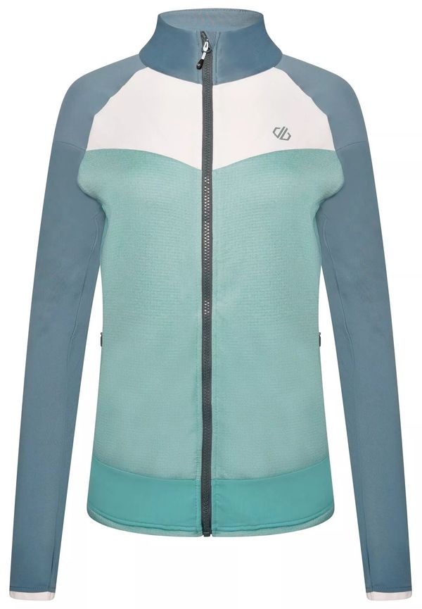 Dare 2b Womens/ladies Elation Ii Core Stretch Recycled Fleece, Träningsjackor i storlek UK 20 och färg Grön