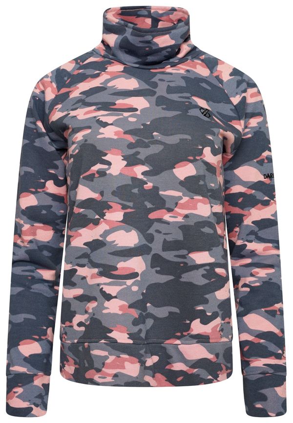 Dare 2b Womens/ladies Offline Camo Sweatshirt, Träningströjor i storlek UK 10 och färg Rosa