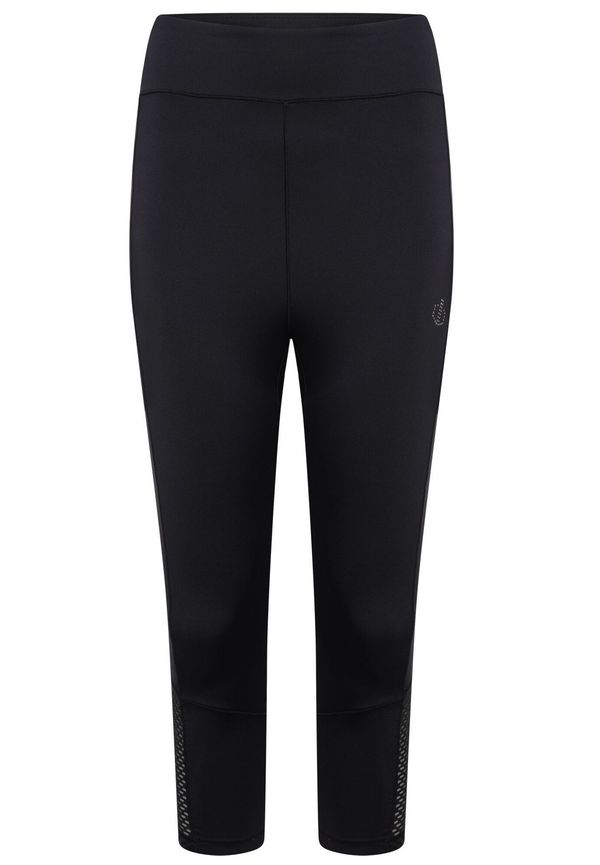 Dare 2b Womens/ladies Shine Bright Swarovski 3/4 Leggings, Träningstights i storlek UK 12 och färg Svart