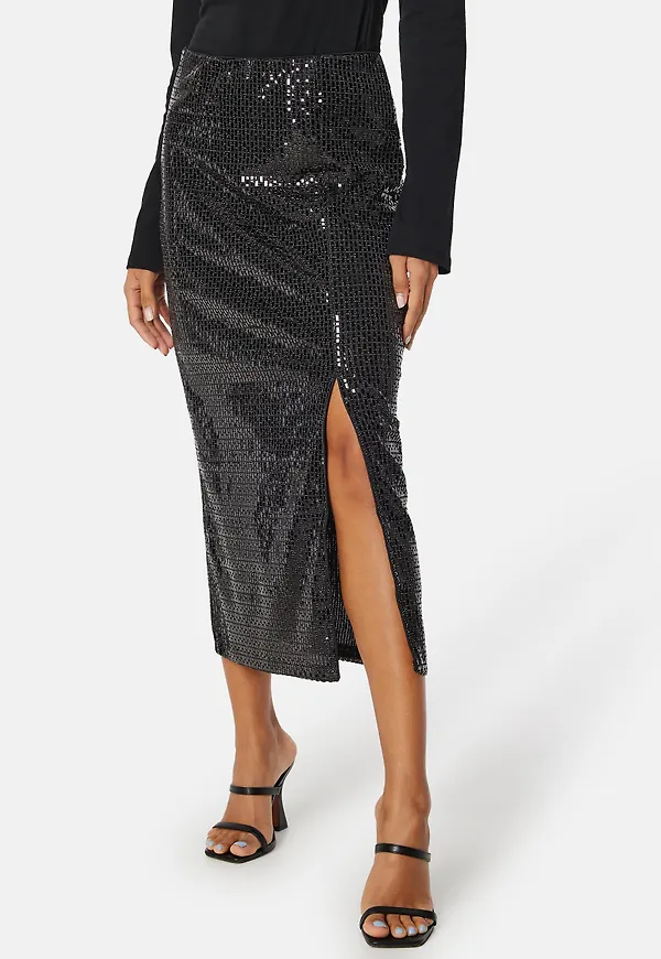 Darkness HW Midi Skirt
