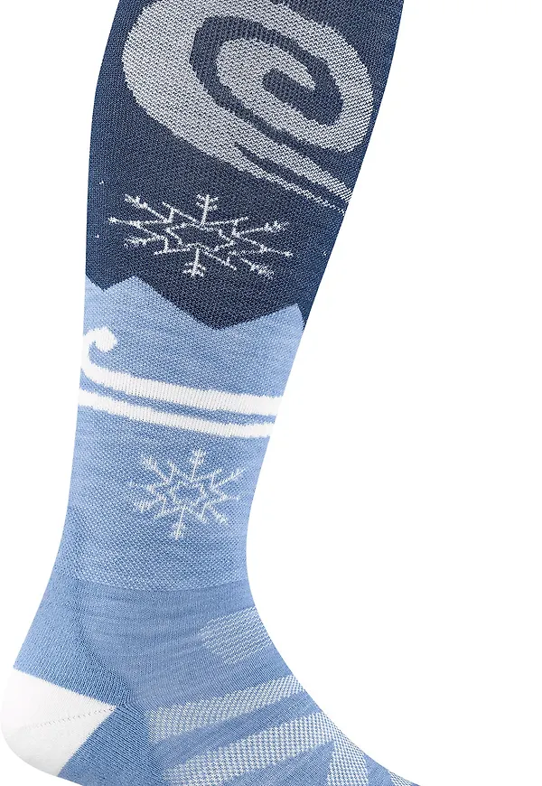 Darn Tough Women's Swirlwind Otc Lightweight With Cushion Midnight