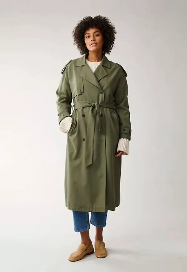 Dawn Lyocell Oversized Coat