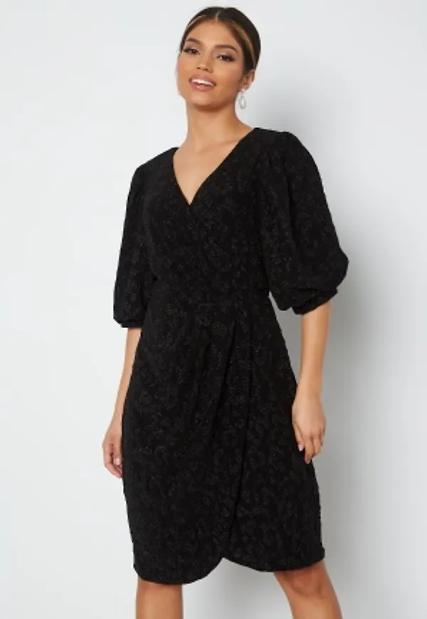 Object Collectors Item Aislin 2/4 Short Dress Black L
