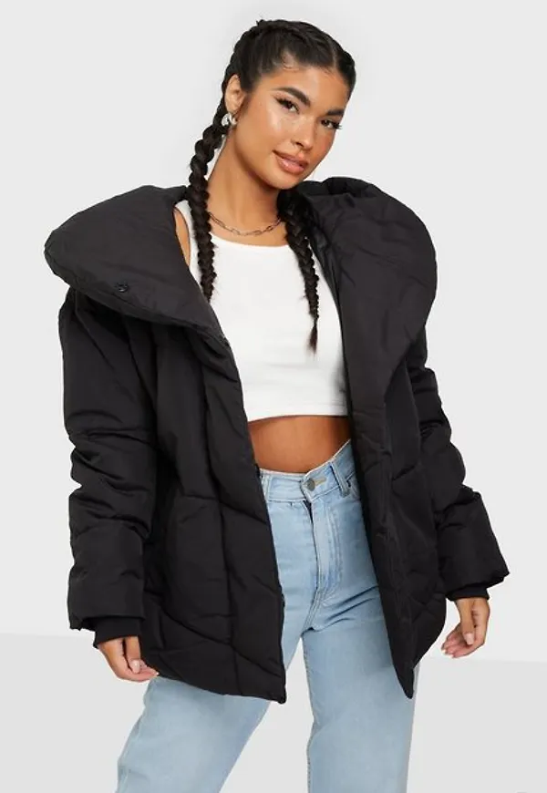 Noisy May Nmtally L/S Short Jacket Bg Noos Jackor Black