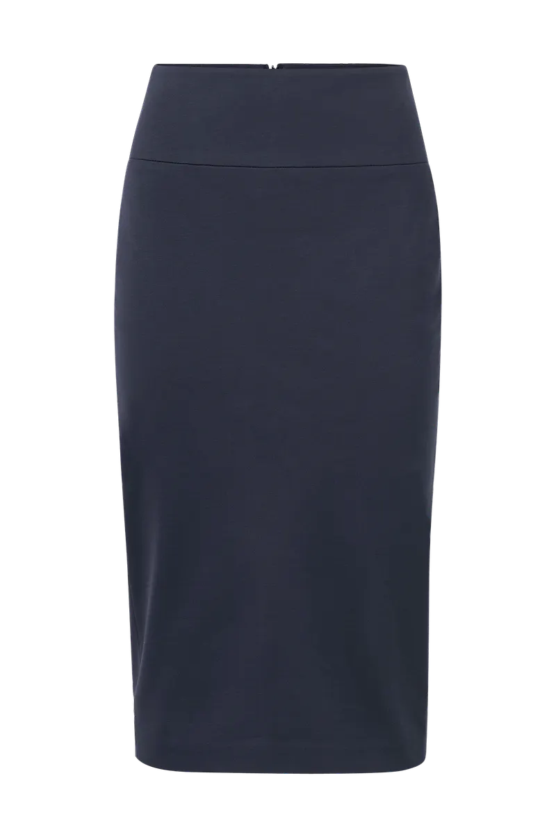 Esprit - Kjol Jersey Skirt - Blå