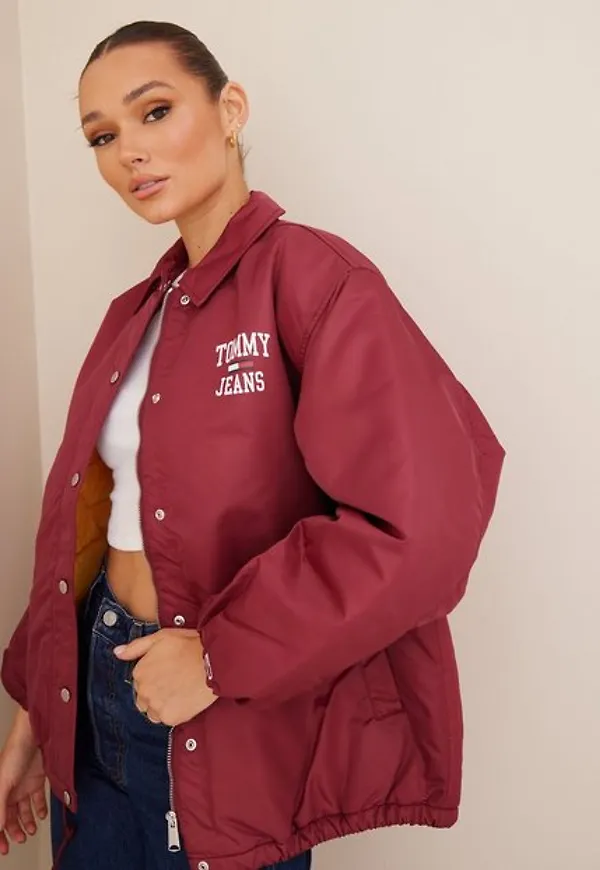 Tommy Jeans Tjw Nylon Coach Jacket Bomberjackor