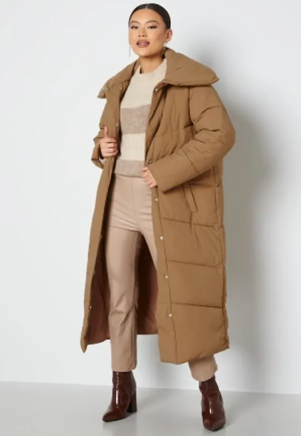 VILA Louisa Padded Coat Tigers Eye 34