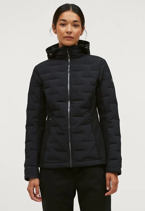 Áhkká - Dunjacka Gold Down Softshell Jacket - Svart