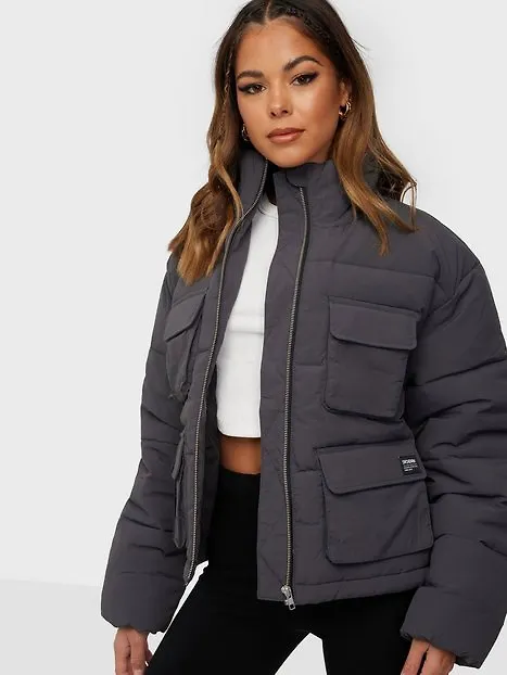 Dr Denim Tyra Puffer Jacket Dunjackor
