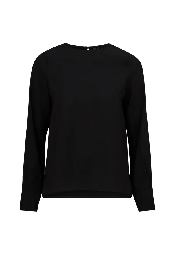 Vero Moda - Topp vmGabby L/S Top - Svart