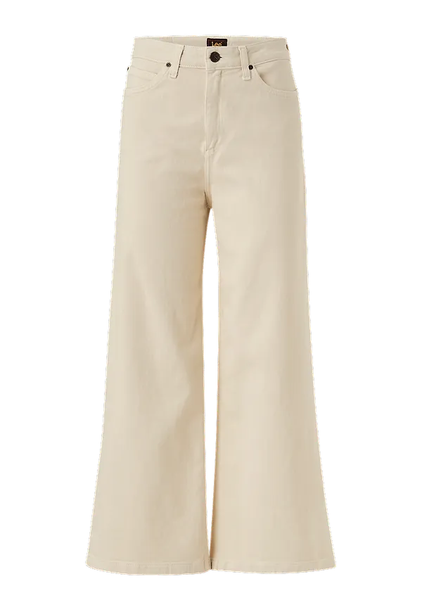 Lee - Jeans Cropped A Line Flare - Vit