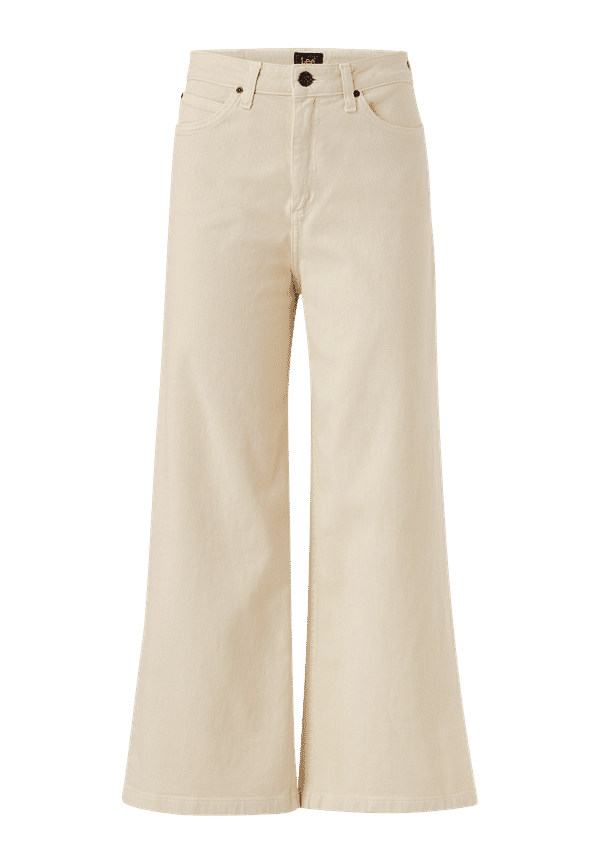 Lee - Jeans Cropped A Line Flare - Vit