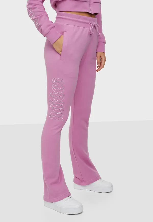 Adidas Originals - Mjukisbyxor - Pink - Open Hem Tp - Byxor & Shorts