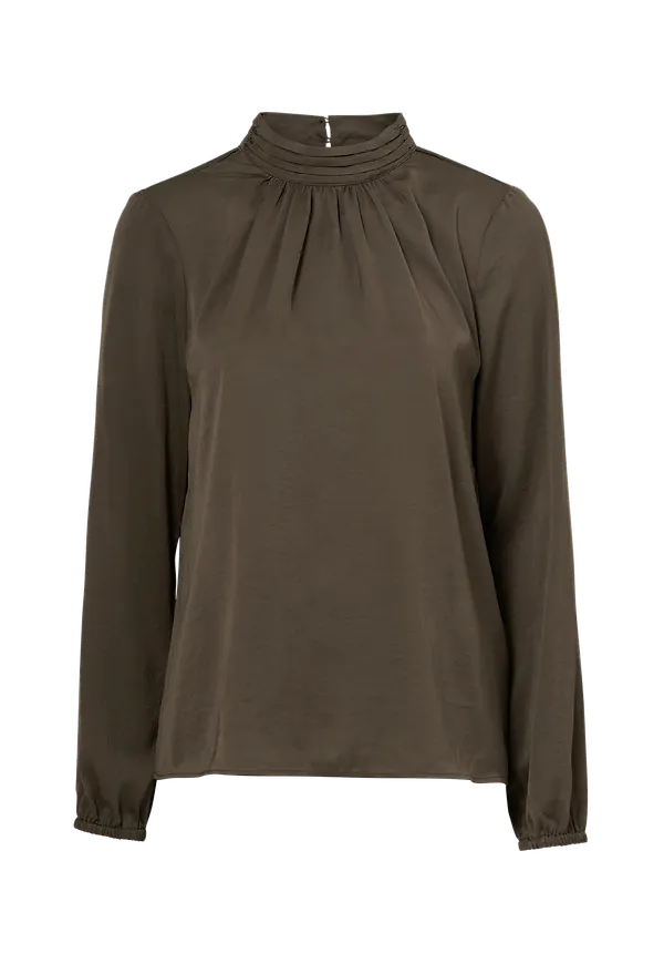 Saint Tropez - Blus AileenSZ LS Blouse - Brun