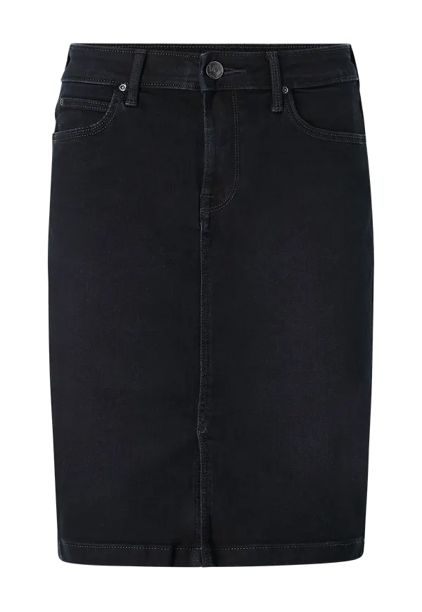 Lee - Jeanskjol Pencil Skirt - Svart