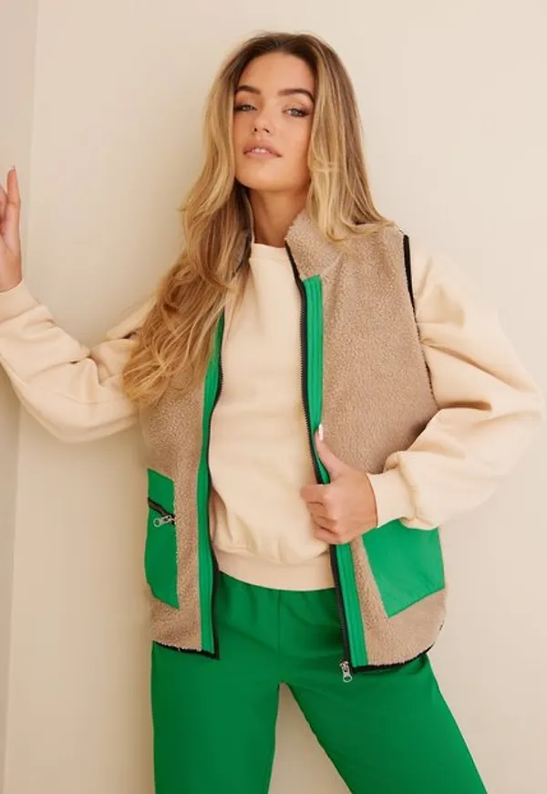 Only Onlstacy Teddy Vest Nn Västar