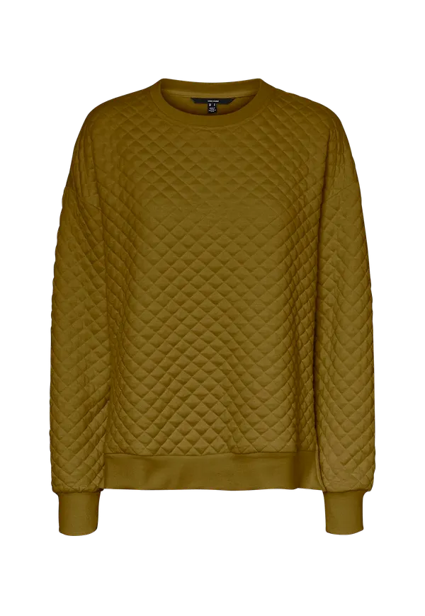 Vero Moda - Sweatshirt vmCayle L/S Top Jrs GA - Grön