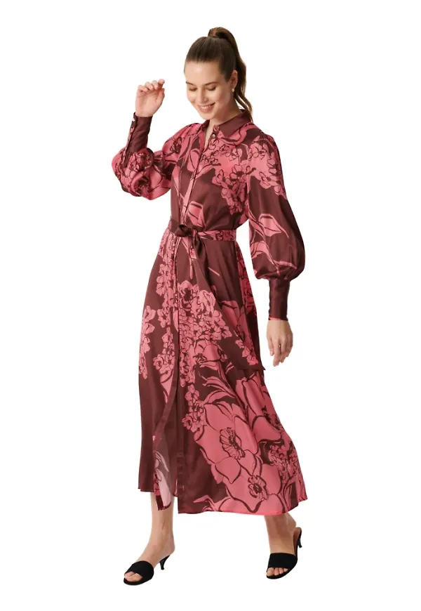 Dea Kudibal Maxi dagklänning Rosa, Dam