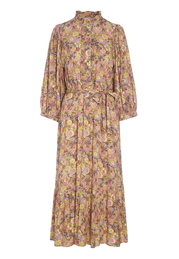 Dea Kudibal Midi dagklänning Beige, Dam
