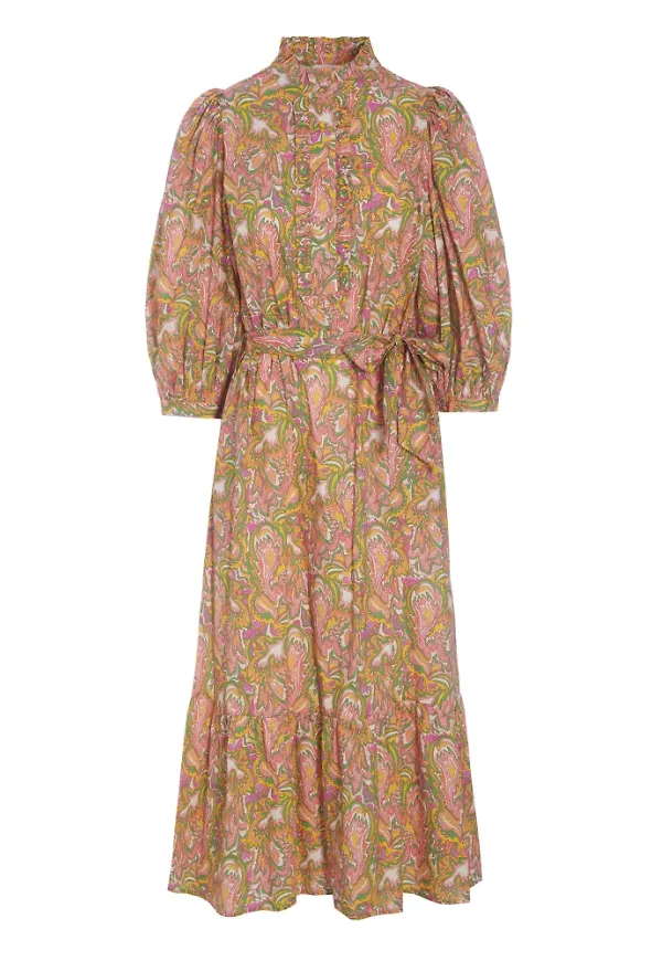 Dea Kudibal Midi dagklänning Beige, Dam