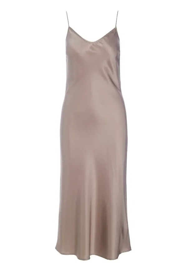 Dea Kudibal Midi dagklänning Beige, Dam