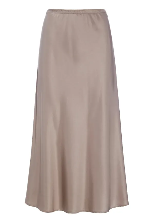 Dea Kudibal Midi kjol Beige, Dam