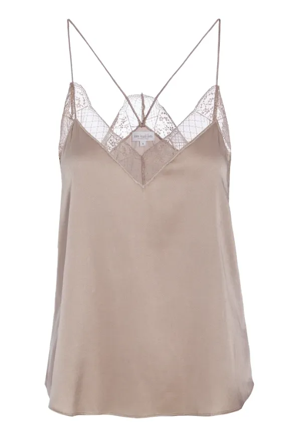 Dea Kudibal Sleeveles topp Beige, Dam
