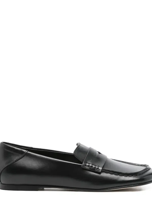 Dear Frances Drew pennyloafers - Svart