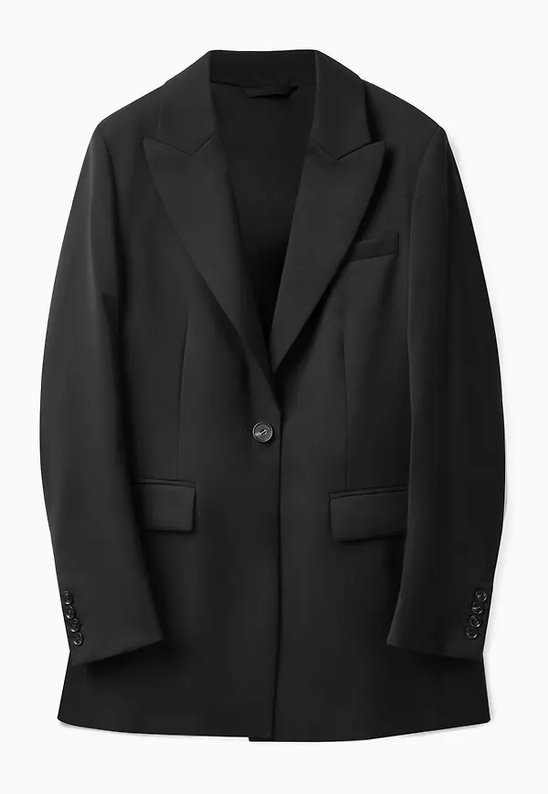 DECONSTRUCTED WOOL BLAZER
