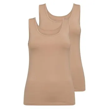 Decoy 2P Wide Strap Bamboo Top Beige XX-Large Dam