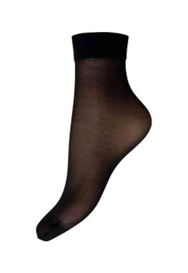 Decoy Strumpor 2P Silky Ankle Socks Svart polyamid One Size Dam