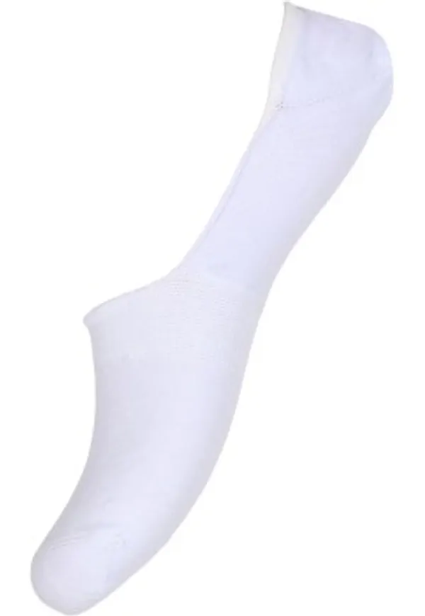 Decoy Strumpor Thin Cotton Footies Vit Strl 37/41 Dam