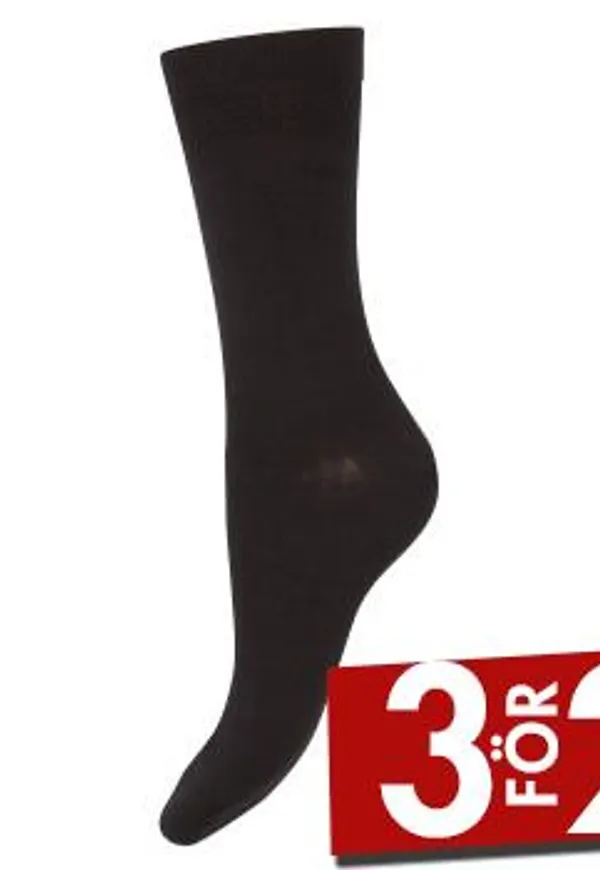 Decoy Strumpor Wool Socks Svart Strl 40/42 Dam