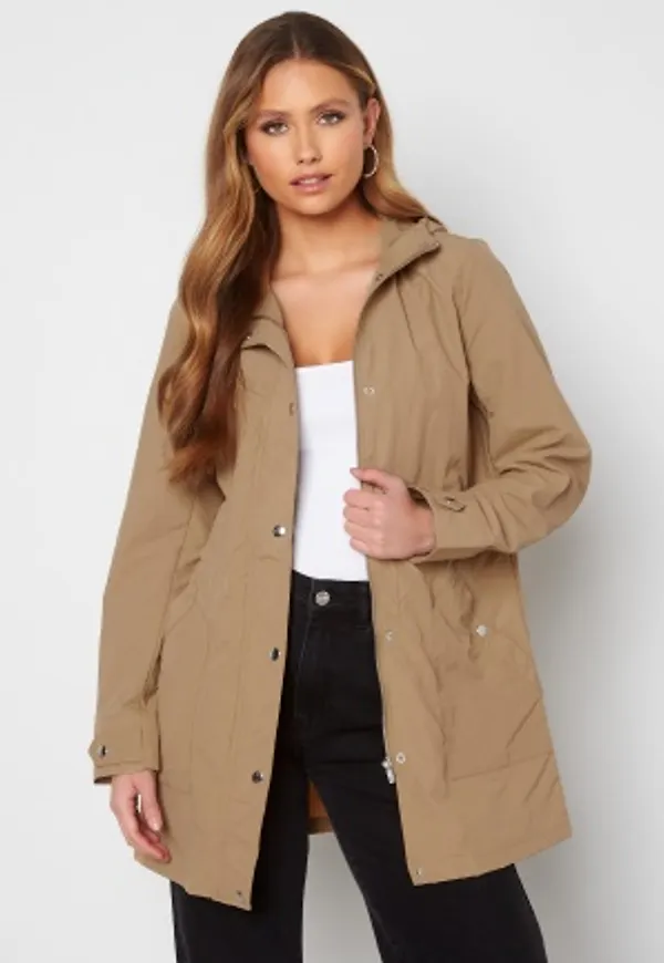 VILA Bimi Parka Jacket Tigers Eye L