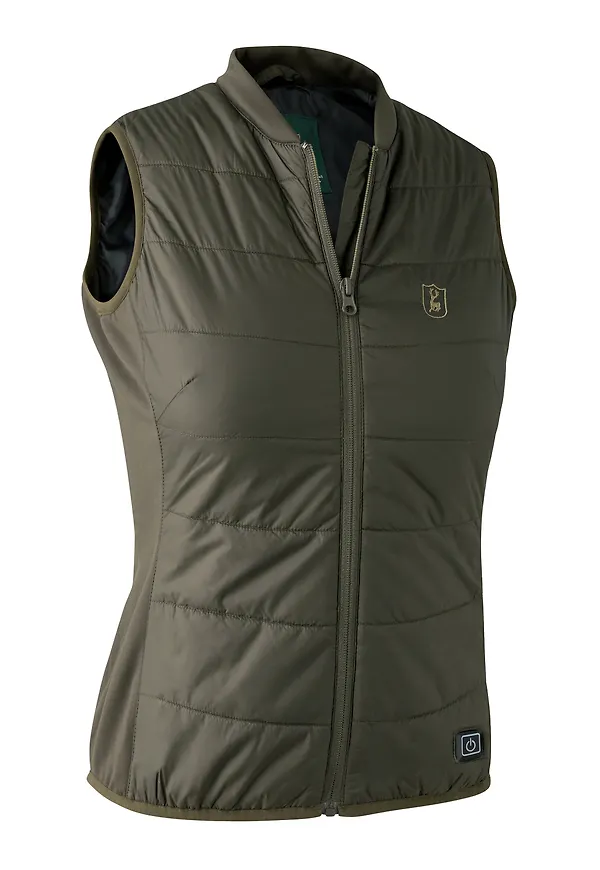 Deerhunter Lady Heat Inner Waistcoat Deep Green