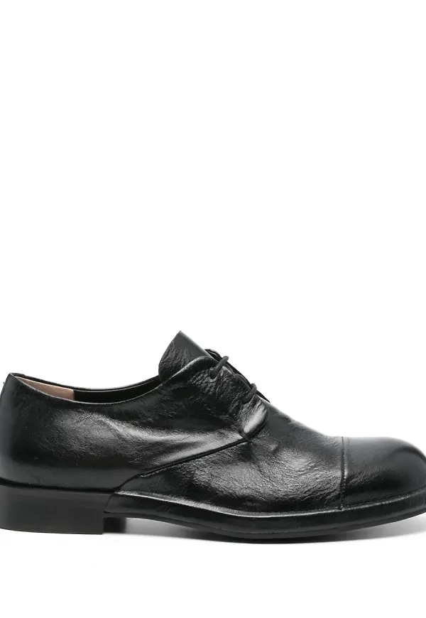 Del Carlo brogues i läder - Svart