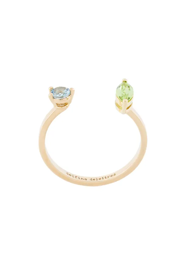 Delfina Delettrez Dots ring - Metallic