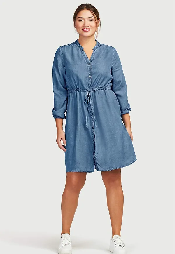 Denim klänning