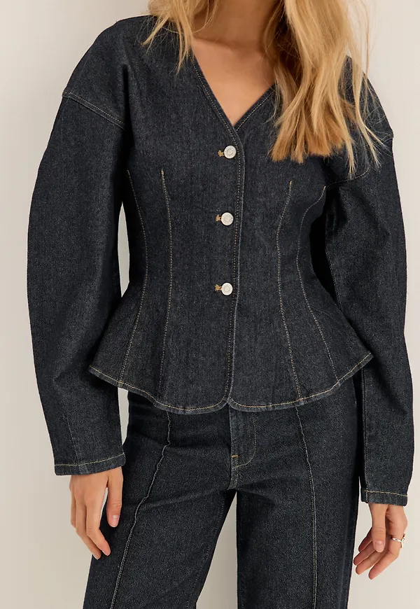 Denim Shaped Jacket