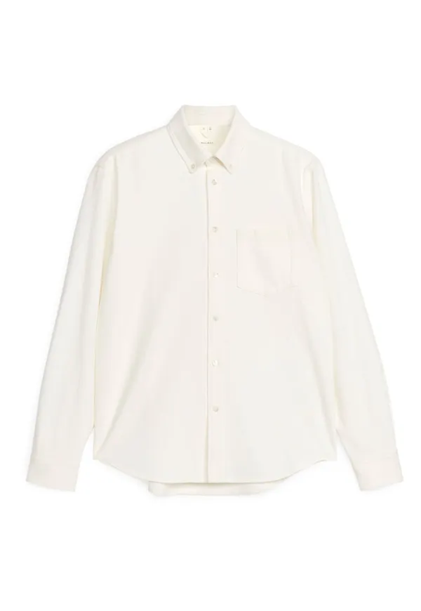 Denim Shirt - Beige
