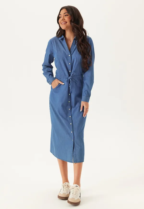 Denim Shirt Dress